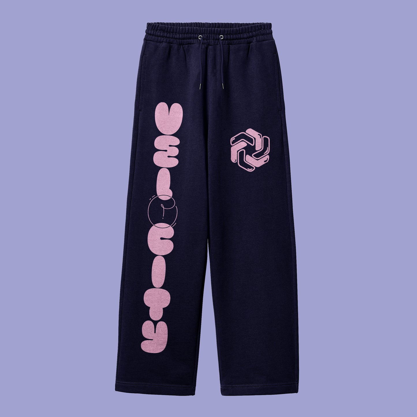 GUMDROP Trackies - Navy Blue & Pink